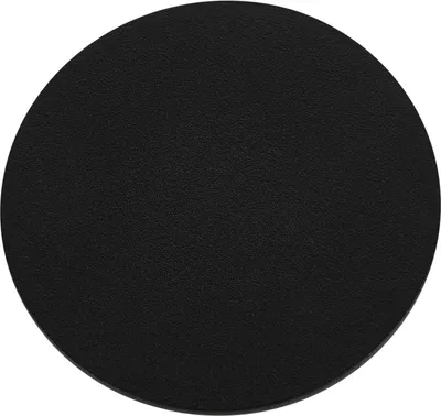 Produktbild von 1 Stück Glasmontageplatte schwarz für Barkonsole gerade