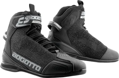 Zdjęcie produktu dla Perforowane buty motocyklowe Bogotto Tokyo, czarny, 42