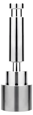 Produktbild von Tablettenpresse aus Edelstahl (6/8/10/12 mm), robuste Ausführung, DIY-Tablettenpresse aus Metall, manuelles Werkzeug zum Pressen von Granulat und Nahrungsergänzungsmitteln, 10 mm