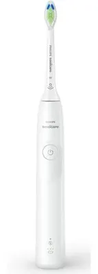 Obrázok produktu pre Philips 5300 series HX7108/01, Dospelý, Sonická zubná kefka, Denná starostlivosť, 62000 pohybov za minútu, Biela, 2 min, 4 x 30 sec