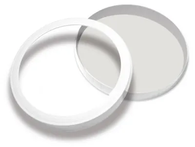 Zdjęcie produktu dla Pokrywa latarni i podstawa 10 sztuk w kolorze białym, średnica ok. 153 mm