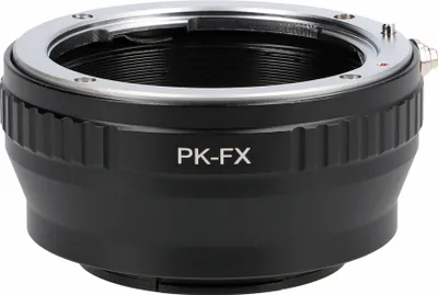 Produktbild von Objektivadapter PK Bajonett Objektive an Fujifilm Kameras PK-FX