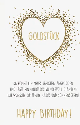 Produktbild von Geburtstag Glückwunschkarte im Format 115x17cm mit Umschlag
