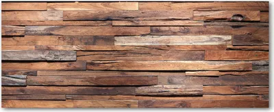 Produktbild von Tulup® Glas-Bild Wandbild aus Glas - 125x50 - Wandkunst - Wandbild hinter gehärtetem Sicherheitsglas - Dekorative Wand für Küche & Wohnzimmer  - Sonstige - Holzwand - Braun