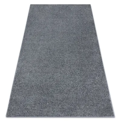 Image de TAPIS - MOQUETTE SANTA FE gris 97 plaine couleur unie gris 300x300 cm