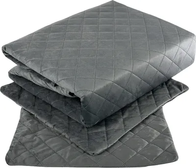 Produktbild von Tagesdecke Steppdecke Bettüberwurf Zweiseitige Samt Velvet Amarante Dunkelgrau 010 180x220+2 x 40x40