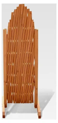 Produktbild von Ausziehbarer Holzspalierzaun Zaunelement Rankgitter Rankhilfe 180 x 100 cm