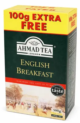 Zdjęcie produktu dla Ahmad Tea – English Breakfast – czarna herbata liściasta 500 g