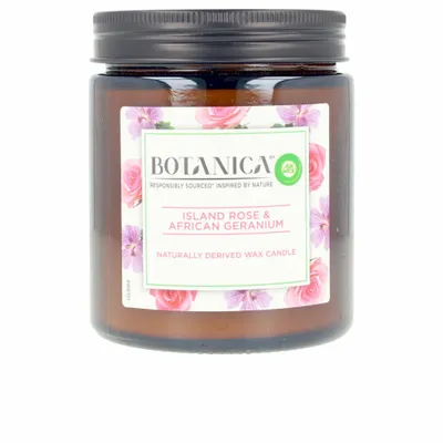 Produktbild von Botanica Island Rose & African Geranium, Zylinder, Mehrfarbig, Geranium, Rose, 40 h, 1 Stück(e)