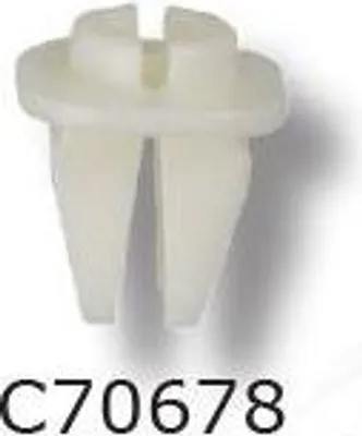 Produktbild von 10x ROMIX C70678 Clip Zier- / Schutzleiste