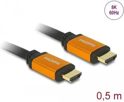 Image de Delock 85726 DELOCK HDMI-Kabel Ultra HighSpeed HDMI 48 Gbps 8K 60Hz 0.5m
