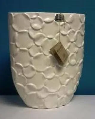 Productafbeelding van Gilde Keramik, ovale vaas, kleur biscotto, hoogte 32 cm