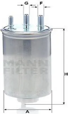 Produktbild von Kraftstofffilter