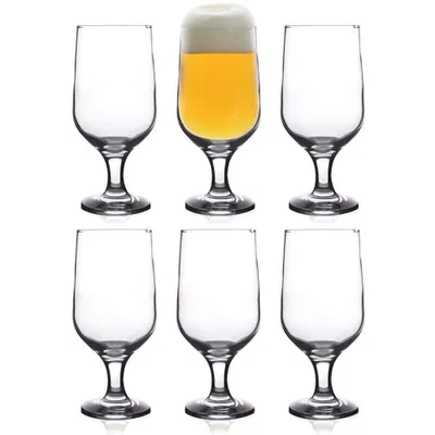 Produktbild von ORION Stielgläser POKAL Gläser-Set Biergläser Cocktailgläser 375 ml 6 Stück