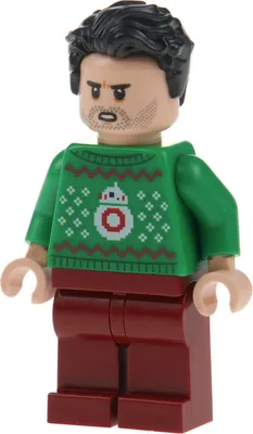 Produktbild von 1x Lego Minifigur Star Wars Poe Dameron Pullover Doppelgesicht 75279 sw1117