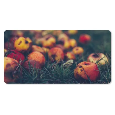 Produktbild von MuchoWow® Schreibtischunterlage Landdekoration - Herbst - Apfel - Obst 80x40 cm - XXL Mauspad - Gaming Mauspad