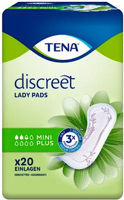 Produktbild von TENA Discreet Mini Plus - 120 Slipeinlagen - Vorlagen
