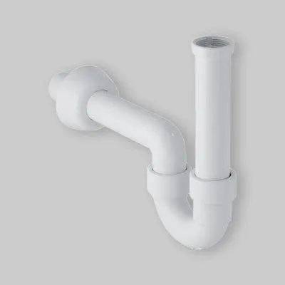 Immagine prodotto di GEBERIT 151.100.11.1 Waschtisch-Siphon PP, weiß, schwenkbar, 11/4" x 40 mm.