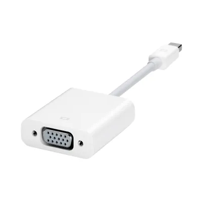 Produktbild von Apple MB572Z/B, VGA (D-Sub), Mini DisplayPort, Männlich, Weiblich, 1080p, Weiß