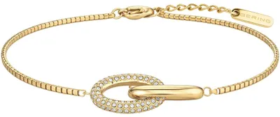 Produktbild von Bering Armband Edelstahl vergoldet Arctic Pavé 671-27-180