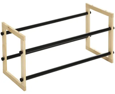 Produktbild von 5Five Schuhregal - ausziehbar - 6-12 Paar Schuhe - 60 x 30 cm