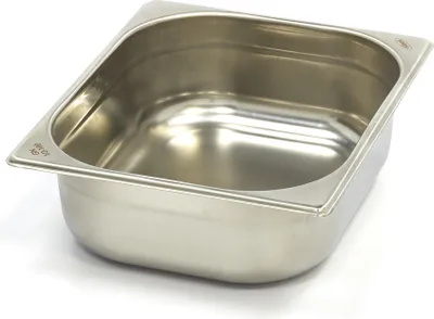 Immagine prodotto di Maxima - Contenitore Gastro Gastronorm - 1/2 GN - profondità 10 cm - Acciaio inox