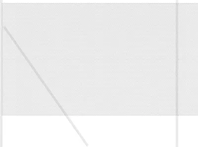 Image de Clôture hexagonale Gris 1,6 x 25 m PVC