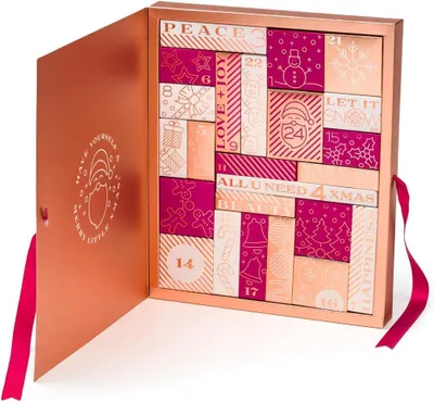 Produktbild von Beauty Adventskalender 2025 – Weihnachtskalender für Frauen & Teenager, 24 hochwertige Makeup- und Kosmetik-Überraschungen, Geschenkset