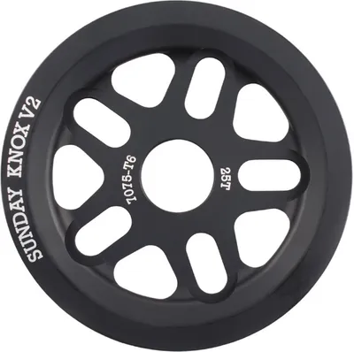 Image de Plateau Sunday Knox V2 noir (28 dents)