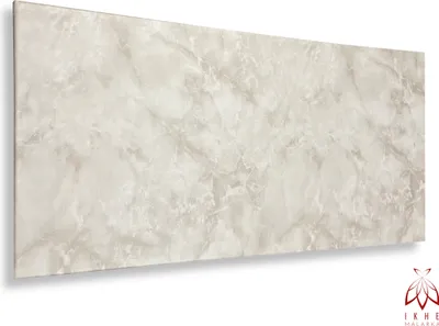 A rectangular panel with a marble-like pattern, presented at an angle against a white background.