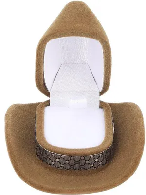 Productafbeelding van Sieradendoos - Hoedvormige organizer voor sieraden - Bruin