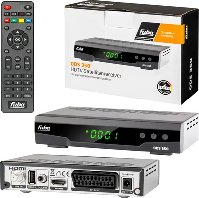 Produktbild von FUBA ODS 350 HDTV Satelliten Receiver