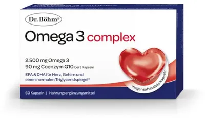 Obrázek produktu pro Dr. Böhm Omega 3 komplex, 60 kapslí