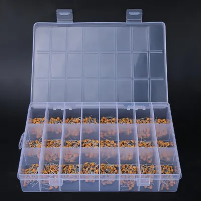 Obrázok produktu pre 840PCS 24 hodnôt 0,1UF 47NF Monolitický viacvrstvový keramický kondenzátor