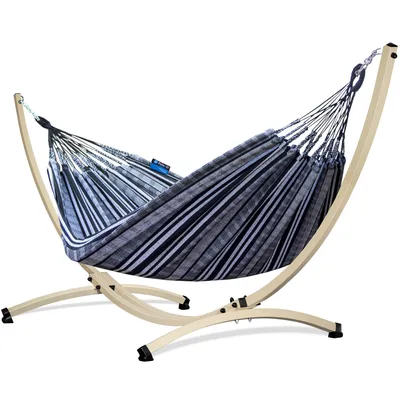 Obrázok produktu pre Potenza hojdacia sieť s rámom Pre dve osoby hojdacia 220x140 cm I Galvanizácia rám 220 kg