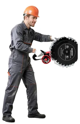 Obrázek produktu pro Elektrická pila na beton, motor 4000 W, univerzální řezací schopnosti, EU