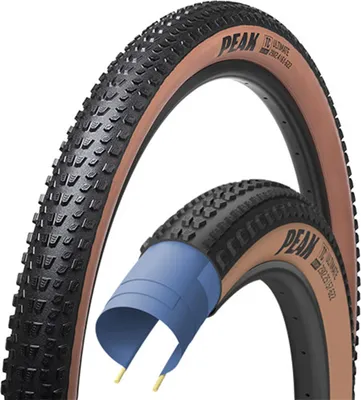 Zdjęcie produktu dla Goodyear Peak Ultimate Tubeless Complete 29/28" (622 mm) Black/Tan 2.25 Tubeless Ready Opona rowerowa MTB
