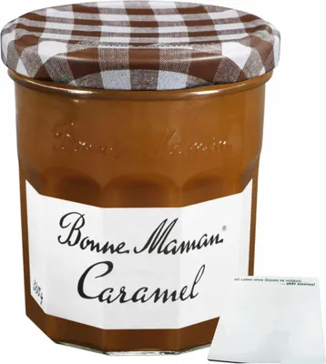 Produktbild von Bonne Maman Caramel (380g Glas) + usy Block