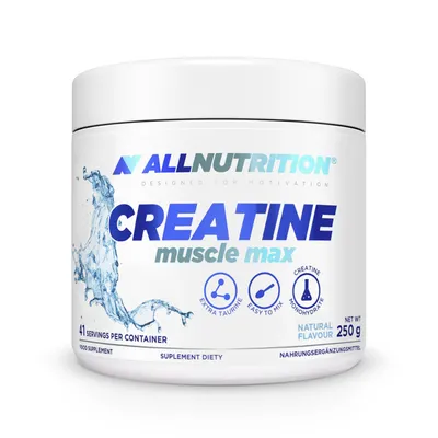 Produktbild von ALLNUTRITION Creatine Muscle Max 250g Natürlich Kreatinmonohydrat Kreatin Muskeln