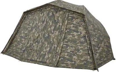Produktbild von Prologic Element 65 Brolly Full System Camo 255x190x135cm - Angelzelt