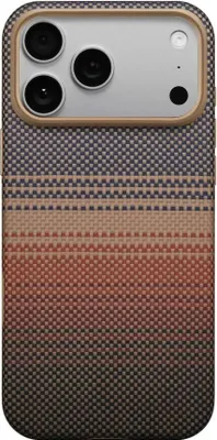 Image de Pitaka UltraGuard Coque iPhone 17 Pro – Compatible avec MagSafe – Résistance MIL-STD-810H aux chutes – Fabriqué en fibre d'aramide et TPU