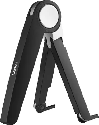 Produktbild von Contour Notebookständer Aluminium silber/schwarz klappbar retail