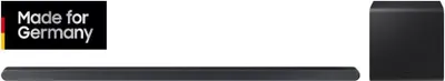 Produktbild von Samsung HW-S810GD/ZG 3.1.2-Kanal Surround‑Sound Lautsprecher und Subwoofer mit ultraschlankem Design, Q-Symphony, Kabelloses Dolby Atmos (2024) Black