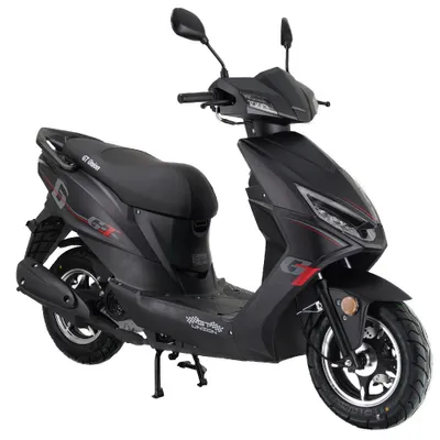 Produktbild von Motorroller Sonic 50ccm, 25km/h, Euro, mattschwarz GT Union