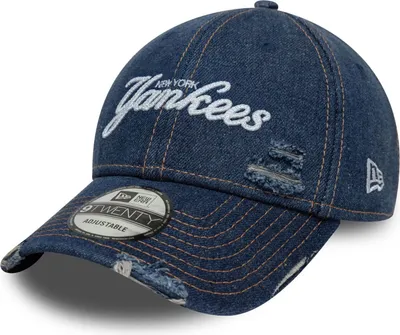 Produktbild von New Era 9Twenty Cap - DISTRESSED DENIM New York Yankees