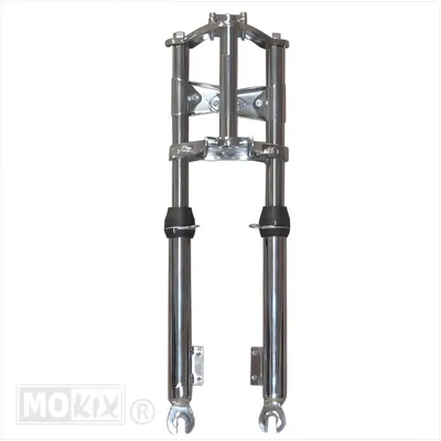 Produktbild von Gabel - Telegabel - Federgabel EBR, chrom, für Puch Maxi
