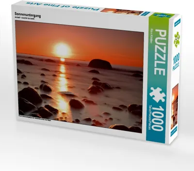 Produktbild von Calvendo Sonnenuntergang 1000 Teile Puzzle quer 640x480mm, Ködder Rico; 7293923