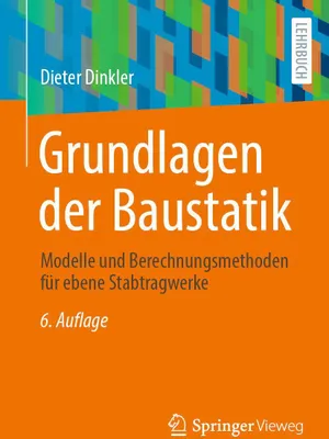 Produktbild von Grundlagen der Baustatik