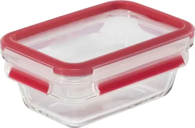 Obrázek produktu pro EMSA CLIP & CLOSE GLAS - Box - Rechteckig - 0,8 l - Transparent - Glas - 420 °C (600738)