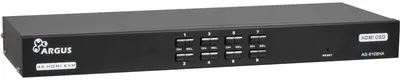 Productafbeelding van Inter Tech 88887300 Inter-Tech KVM-Switch AS-9108HA Rackmount HDMI, 8xHDMI/USB retail
